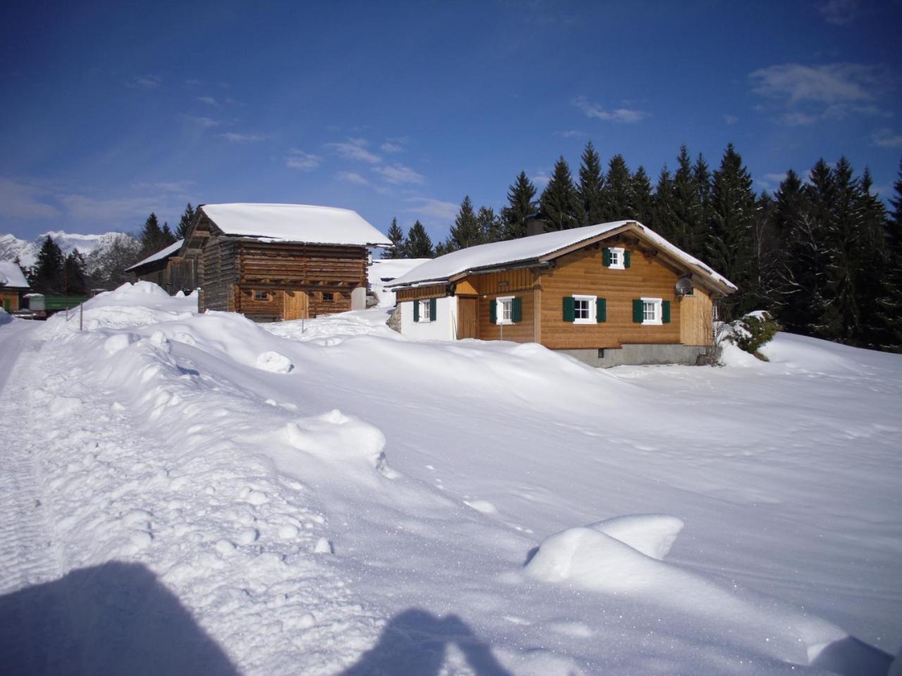 Maisäß Lifinarblick Villa Schruns Exteriör bild