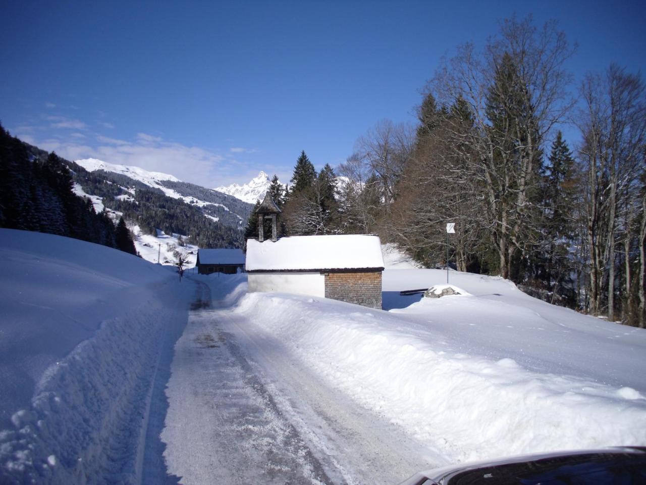 Maisäß Lifinarblick Villa Schruns Exteriör bild
