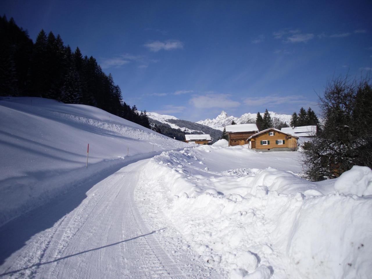 Maisäß Lifinarblick Villa Schruns Exteriör bild