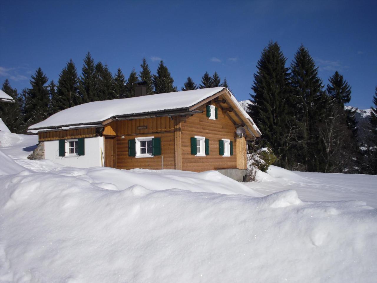 Maisäß Lifinarblick Villa Schruns Exteriör bild